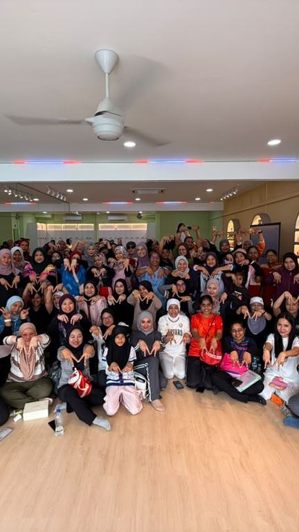 Masha Fitness Centre community group photo