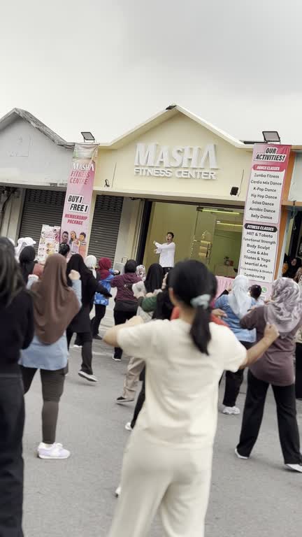 Masha Fitness Centre community activity