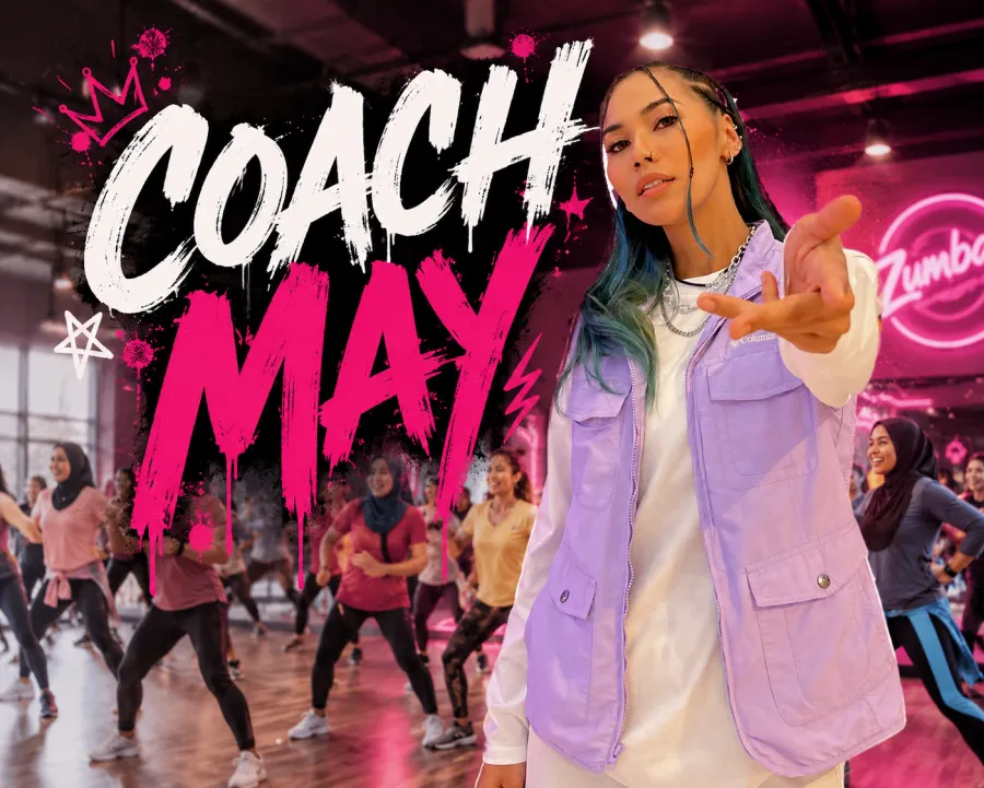 Coach May — sesi Zumba Masha Fitness Centre