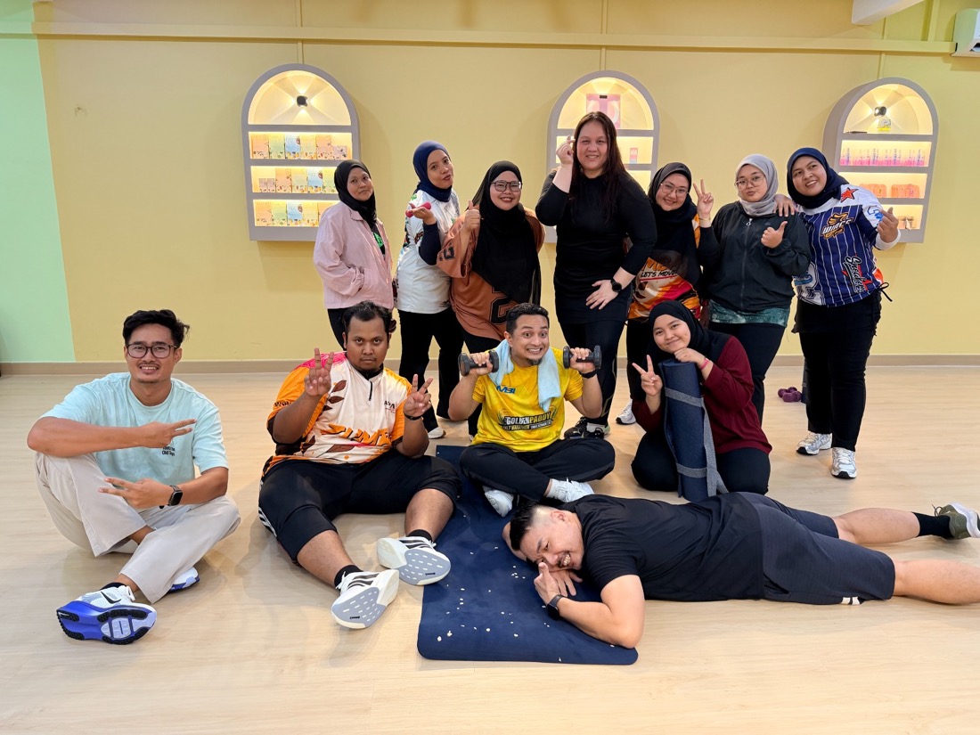 Kelas Comboxing di MASHA Fitness Centre