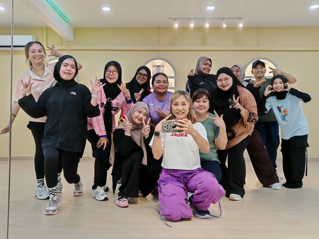 Kelas Mixdance di MASHA Fitness Centre